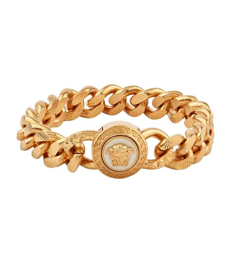 medusa versace bracelet|versace medusa bracelet men's.